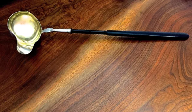 Friedrich Gottfried Heinrich Richter German 800 Silver Soup/Punch Ladle 1826