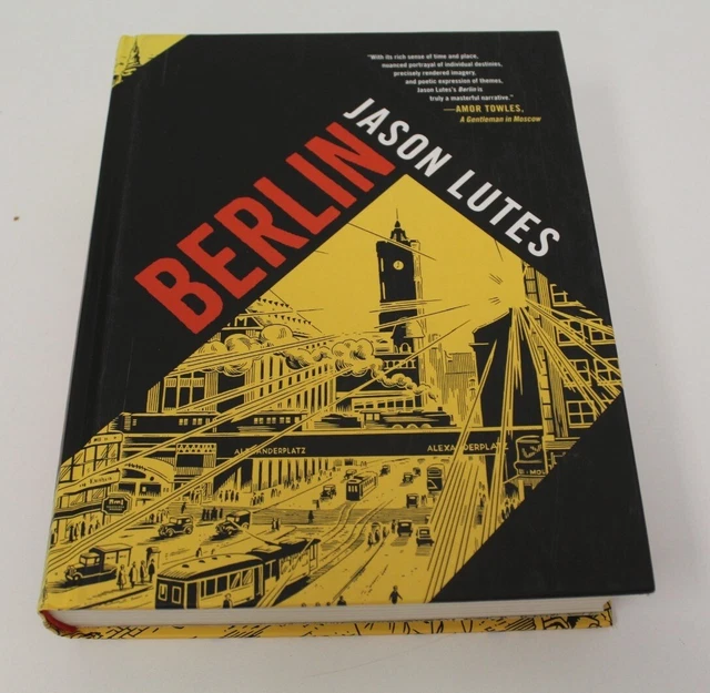 BERLIN BY JASON LUTES Complete Edition Hardcover Graphic Novel W44 £9.99 PicClick UK
