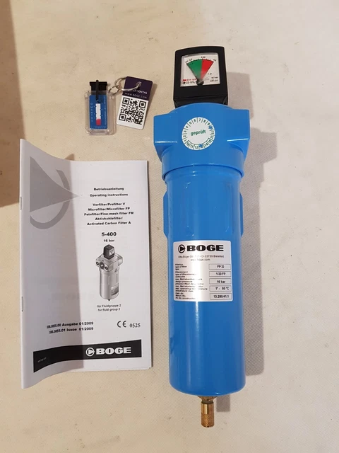 boge fp20 1/20fp filters compressor