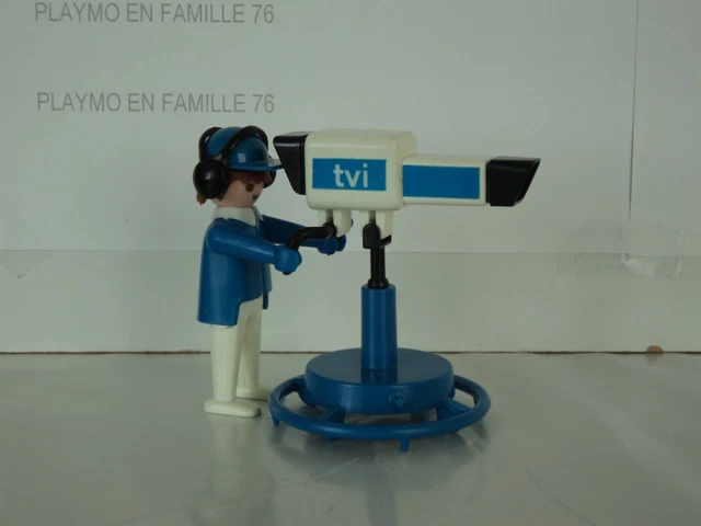 PLAYMOBIL TÉLÉVISION, CAMION nacelle 3530 (sans accessoires et