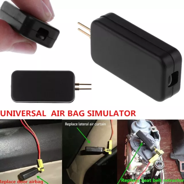 AIRBAG VOITURE UNIVERSEL SRS airbag défaut lumière simulateur émulateur  capteur contournement EUR 6,10 - PicClick FR