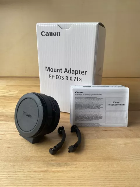 Canon Mount Adapter EF-EOS R 0,71x Speedbooster mit Restgarantie