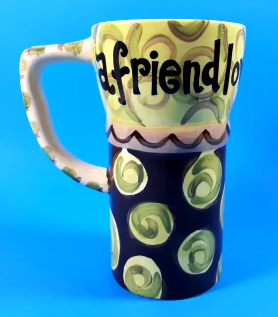 Laura Kirkland Designs for Glory Haus A Friend Loves At All Times Coffee Cup Mug