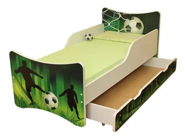 Best For Kids Kinderbett Bett Einzelbett mit Schublade 70x140 80x160 cm 3 Design