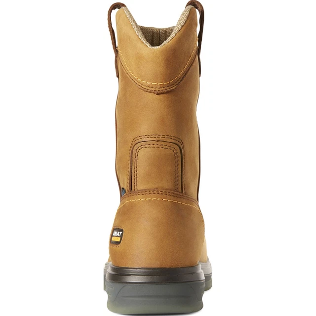 ARIAT TURBO MEN'S 10-inch Carbon Toe Electrical Hazard Waterproof Pull ...