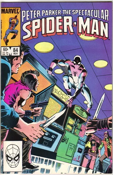 The Spectacular Spider-Man Comic Book #84 Marvel 1983 VERY FINE/NEAR MINT UNREAD