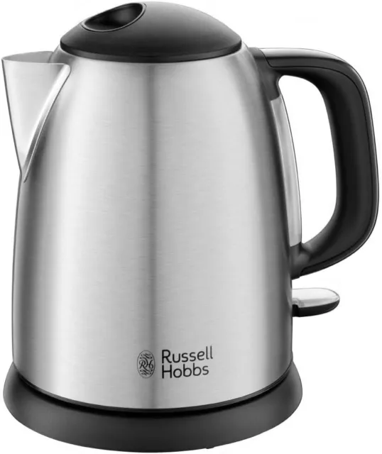 Russell Hobbs Bollitore acqua elettrico, 1 L, Filtro anticalcare Acciaio