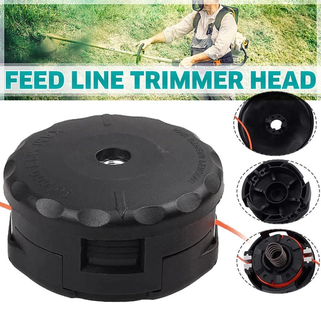 SPEED FEED STRING Trimmer Head Straight & Bent Mower Fast Loading Bump ...
