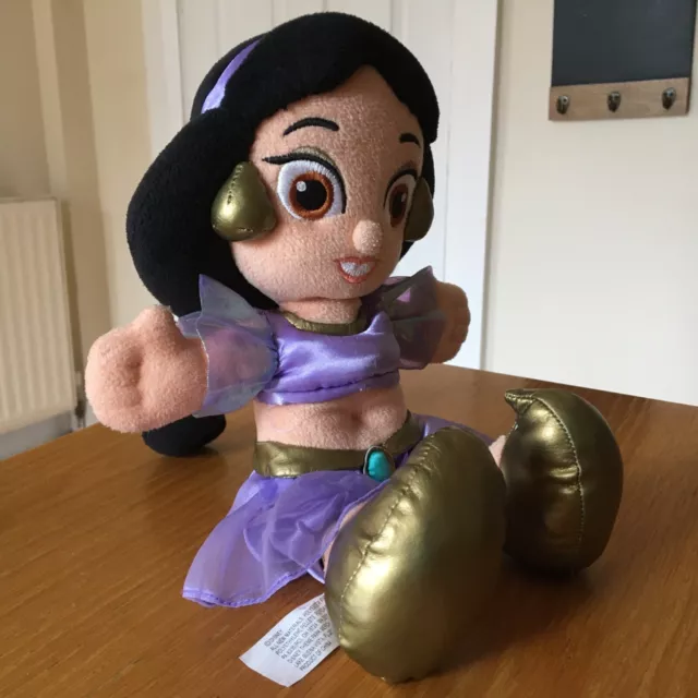 Disney Princess Jasmine small 11” plushie soft plushy cuddly toy doll Aladdin