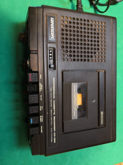 Marantz Superscope CD-320 - Enregistreur Cassette Professionnel (Pour Pièces)