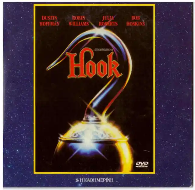 HOOK (DUSTIN HOFFMAN, Robin Williams, Julia Roberts) Region 2 DVD $11.99 -  PicClick AU