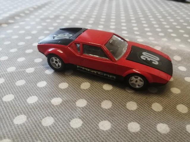 Norev Jet-Car France N°829 - De Tomaso Pantera Rouge 1/43 (Boîte Plastigam) NEUF