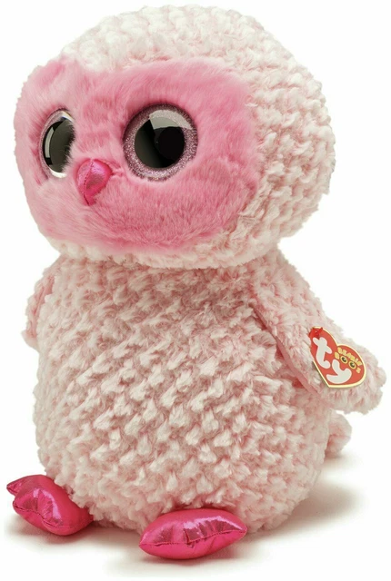 Ty Beanie Boos Twiggy The Owl Buy Ty Beanie Boo's Twiggy The Pink