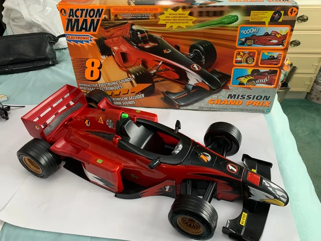 HASBRO ACTION MAN Mission Grand Prix & Racing Driver Figure 2001 £25.00 ...