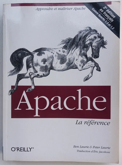 Livre Apache La Référence Édition Française 2003 O'Reilly