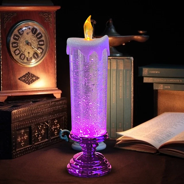 Velas LED 7 Colores Luces Nocturnas LED con degradado para Comedor (R