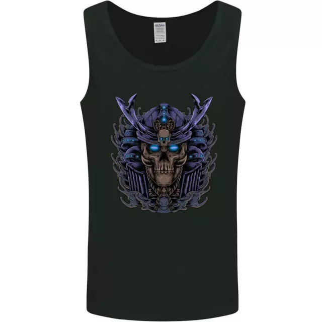 Samurai Skull MMA Martial Arts Gym Training Mens Vest Tank Top
