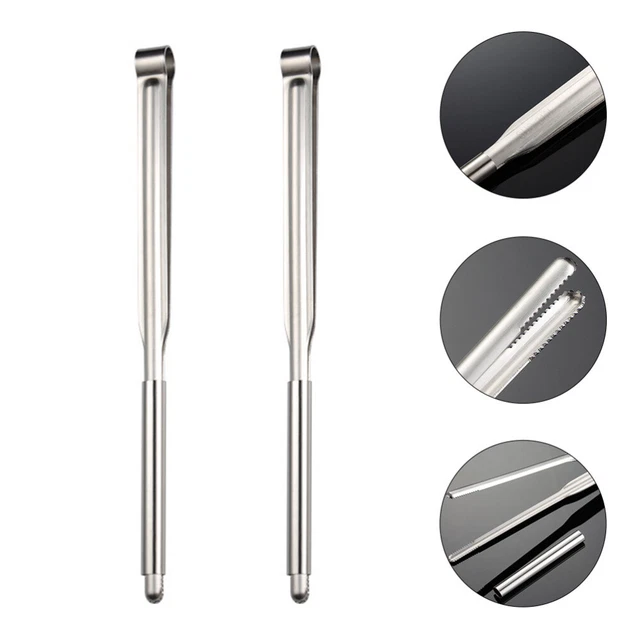 Alicates de cocina pinzas de comida: 2 juegos pinzas de acero inoxidable cocina