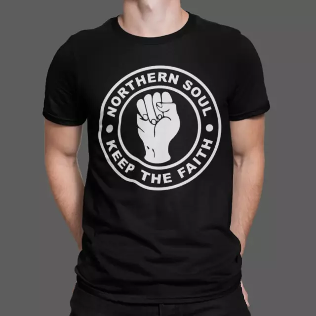 Northern Soul Big Logo T shirt Keep the faith Music Culture T Shirt Tshirt