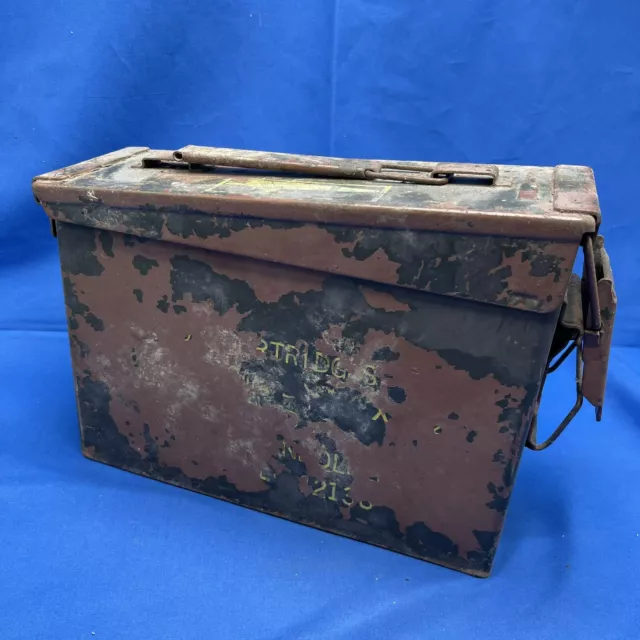 Vintage Military Ammo Box