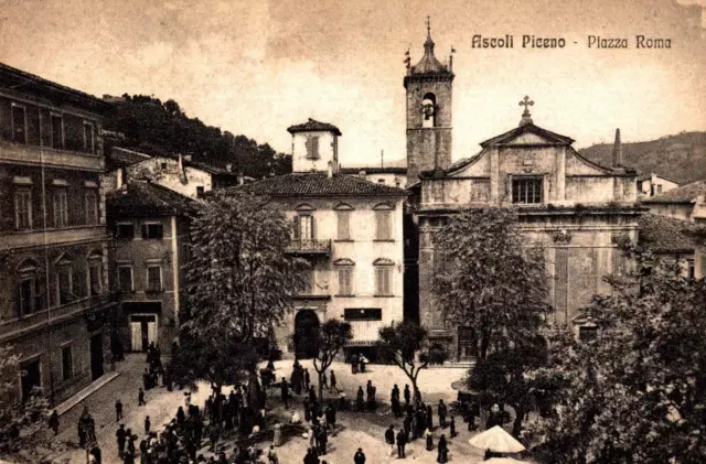 Ascoli Piceno Piazza Roma  f. piccolo non spedita