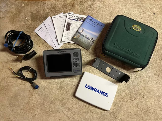 LOWRANCE HDS-7 GPS Fish Finder Chart Plotter HDS 7 Mount Cord ...