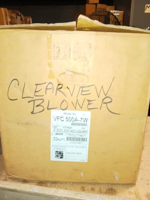 New Fuji Vfc 500A-7W Ring Compressor Regenerative Blower