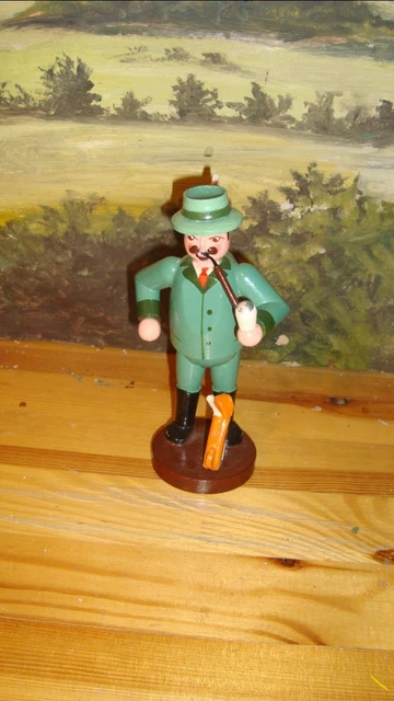 alter Rächermann  Förster mit Hund um 1950 Erzgebirge ungeraucht