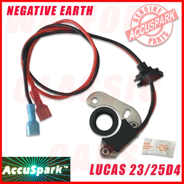 AccuSpark RED 12V Sports Ignition Coil For Morris Minor - Equivalent To Lucas DLB105