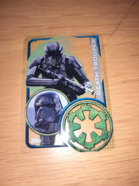 2016 Topps Star Wars: Rogue One UK Plastic  card