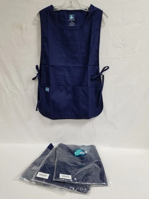 NEW 6pc Lot of Adar Universal Scrubs Cobbler Aprons Navy Blue