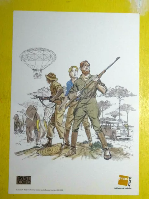 BD BLAKE ET MORTIMER   EX-LIBRIS  par Juillard fnac gondwana 2008 NEUF  EXGF5