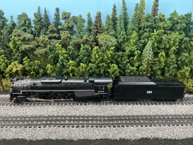 Lionel Custom Bessemer & Lake Erie 2-10-4 Steam Locomotive #634 w/TMCC B&LE