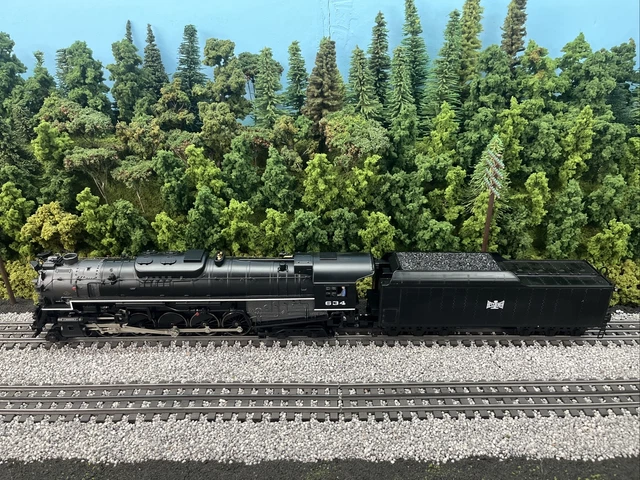 Lionel Custom Bessemer & Lake Erie 2-10-4 Steam Locomotive #634 w/TMCC B&LE