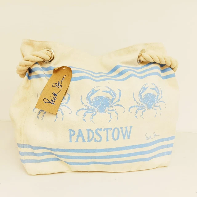 WHITECOTTON TOTE BAG Limited Edition Rick Stein Beach Shopping Bag. RopeHandle 13.95 PicClick UK