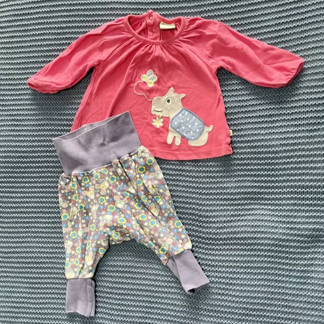 Frugi Baby Girl’s Outfit Age 3-6 Months