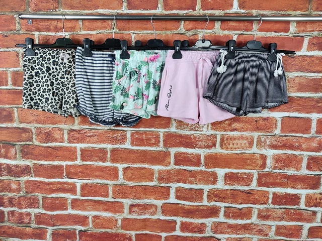 Girls Bundle Age 4-5 Years H&M Next River Island Summer Shorts Set Kids 110Cm