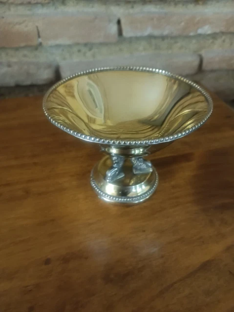 Coupe à Pain En Argent Massif - Turin, Italie - Poids 521 G - #1805 - Occasion