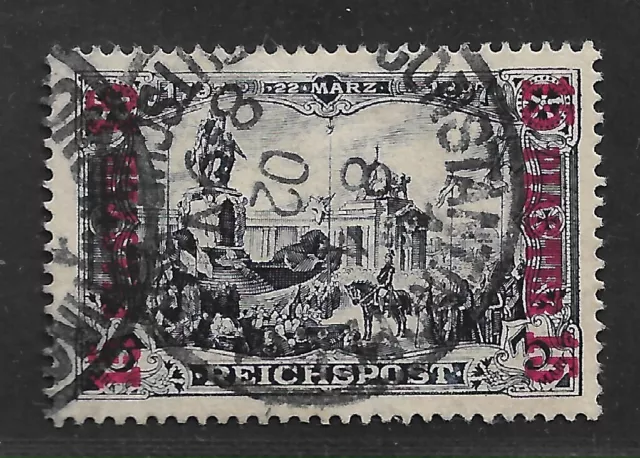 DP Türkei Minr. 22 I / II ° Conatantinopel 8.1.02 sign.   Mi.: 200 Euro
