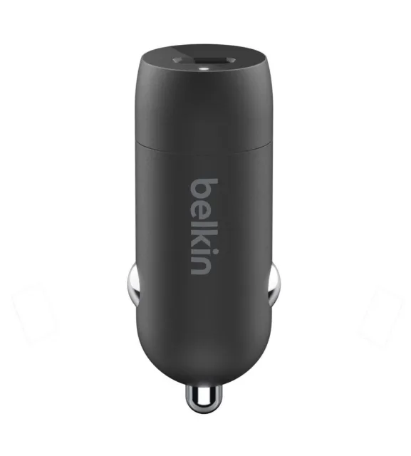 Belkin 20W USB-C Power Delivery Car Charger Original Fast Charging