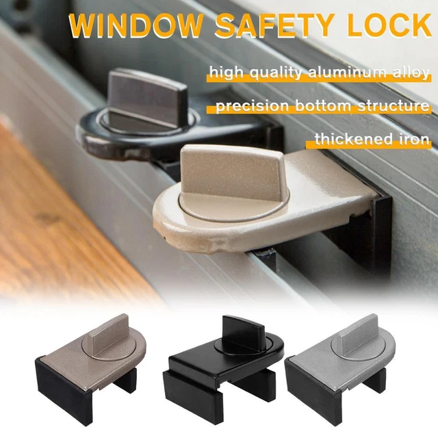 FIXED DOORS WINDOWS Lock Buckle Translation Sliding Protect Safe