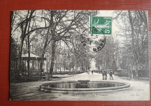 Cpa 61 - Alencon - Les Promenades