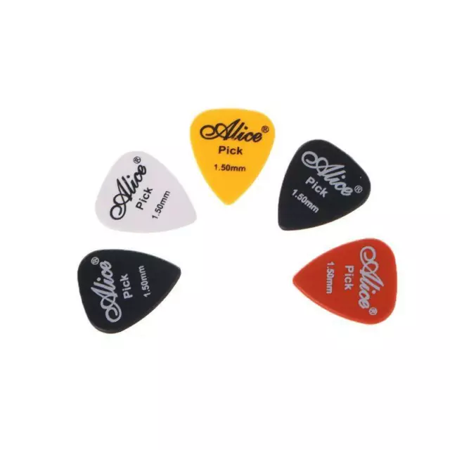 5 x GUITAR PICKS PLECTRUM Plec ELECTRIC ACOUSTIC BASS Assorted Colours