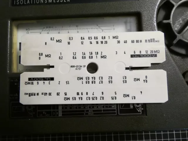 Siemens Isolationsmesser 1806-03KZ136/1 3