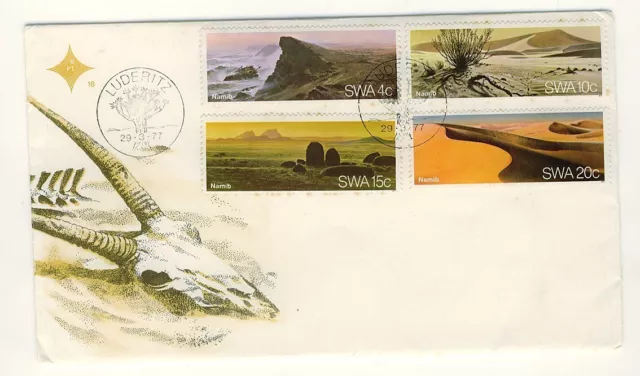 South West Africa 1977 Deserts First Day Cover 18