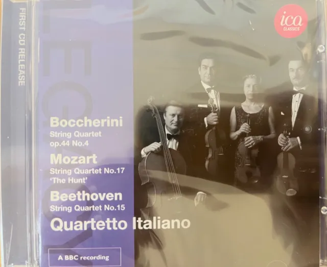 BOCCHERINI / MOZART - String Quartets - Quartetto Italiano CD BRAND NEW! ICA