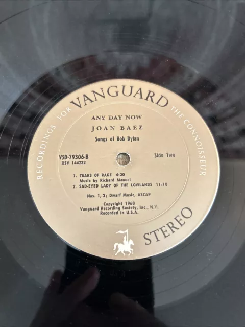 Joan Baez – Any Day Now - VG/VG+ ~ 2xLP, Gatefold 3