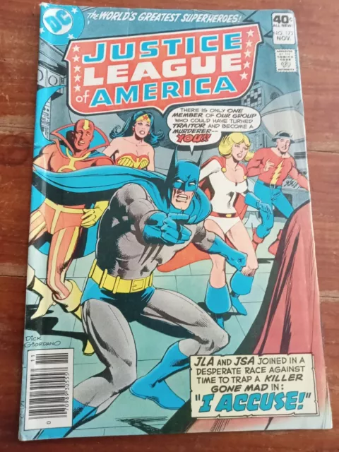Justice League of America #172 Nov 1979 (FN-) Bronze Age