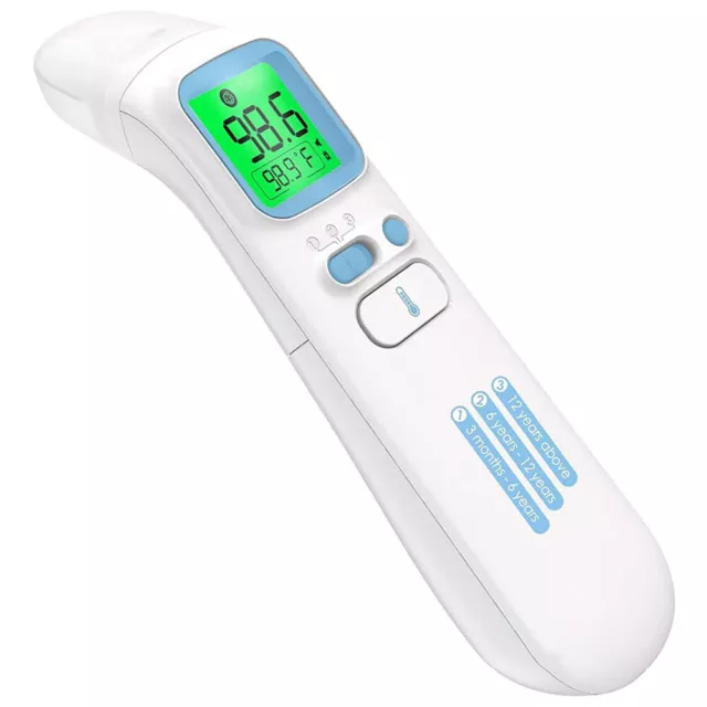 Thermometer for AFAC Infrared Digital Thermometer Forehead Ear Non-Contact UK