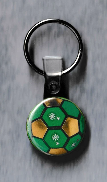 Porte-clés logo métal asse - Boutique des Verts